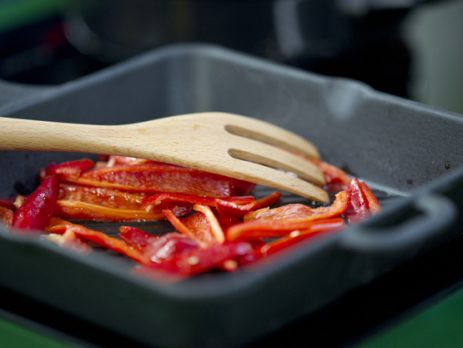 bowl with red peppers and a wooden fork 1122 973